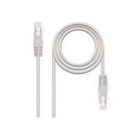 Cable De Red Latiguillo RJ45 UTP Cat6 AWG24 0.30 M Gris Nanocable