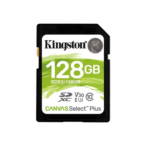 Kingston Canvas Select Plus 128GB SDHC Class 10 Card