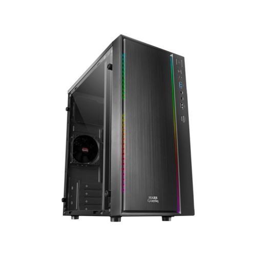 Caja MicroATX MCM Negra Mars Gaming