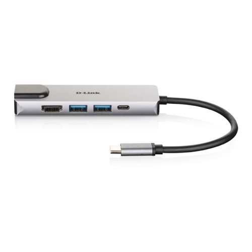 D-Link 5-in-1 USB-C Docking Station