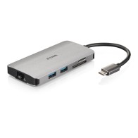 D-Link USB-C 8-in-1 Docking Station