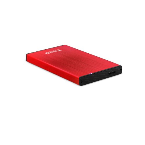 Caja Externa USB 2.5'' SATA 3.0 Roja Tooq