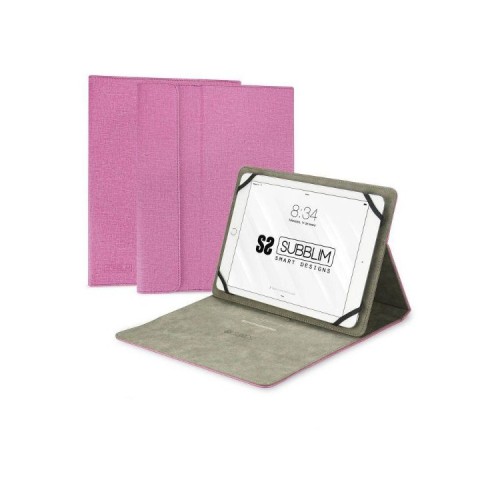 Funda Tablet Clever Stand 10.1'' Rosa Subblim