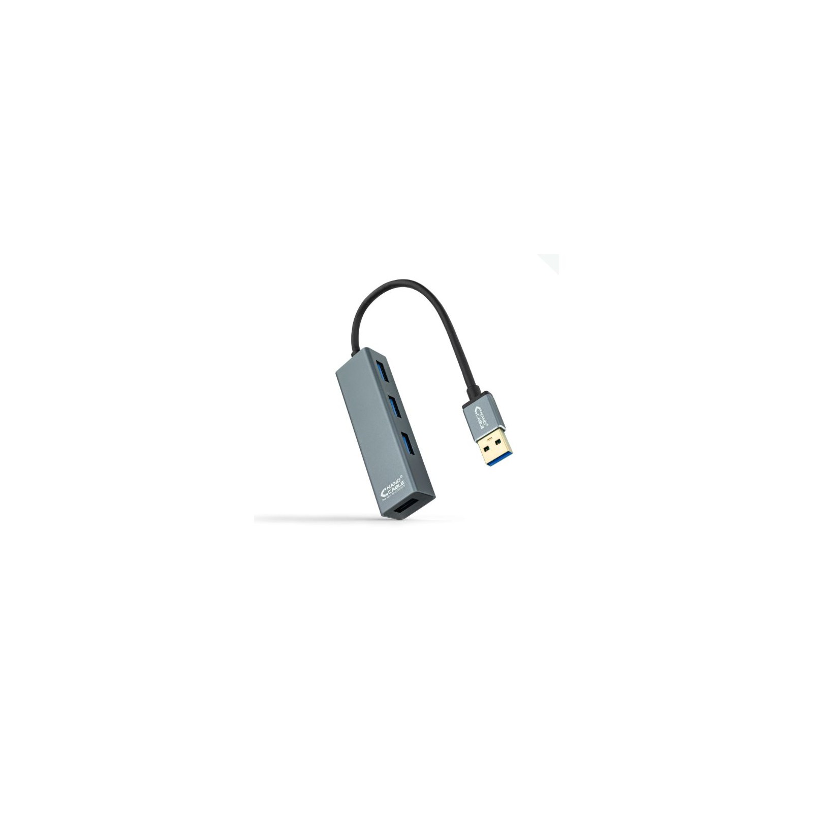 Hub 4 Puertos USB 3.0 10 cm Nanocable