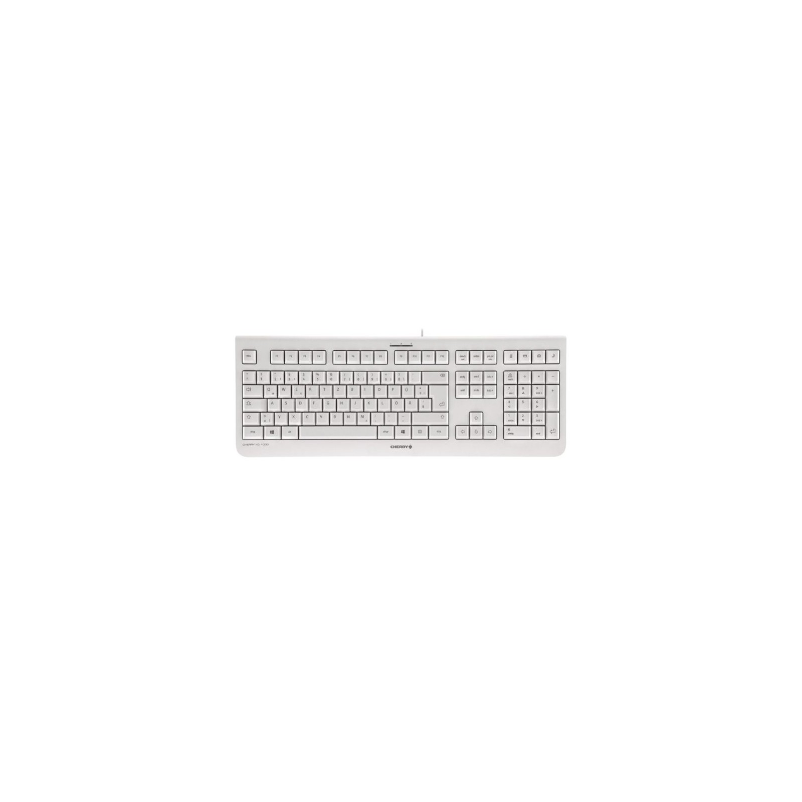 Cherry KC 1000 White Wired Keyboard