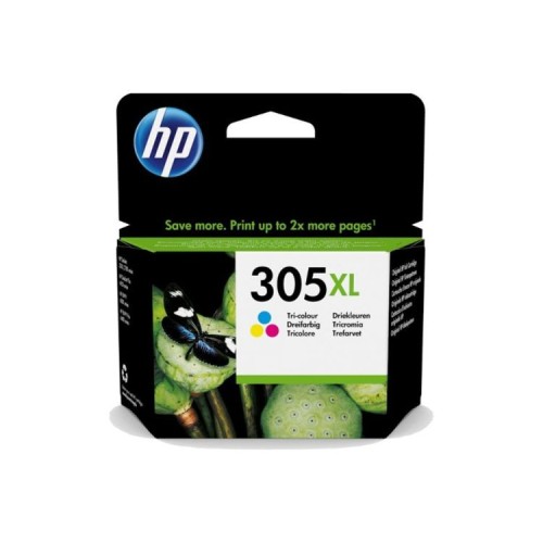 HP 305 XL Tri-Color Cartridge 3YM63AE