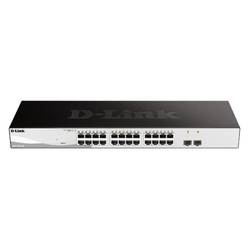 D-Link 24-Port Switch with 2 Gbit SFP