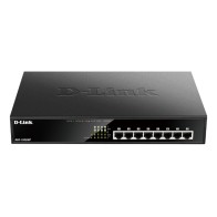 D-Link 8-Port 10/100/1Gbit Rack POE Switch