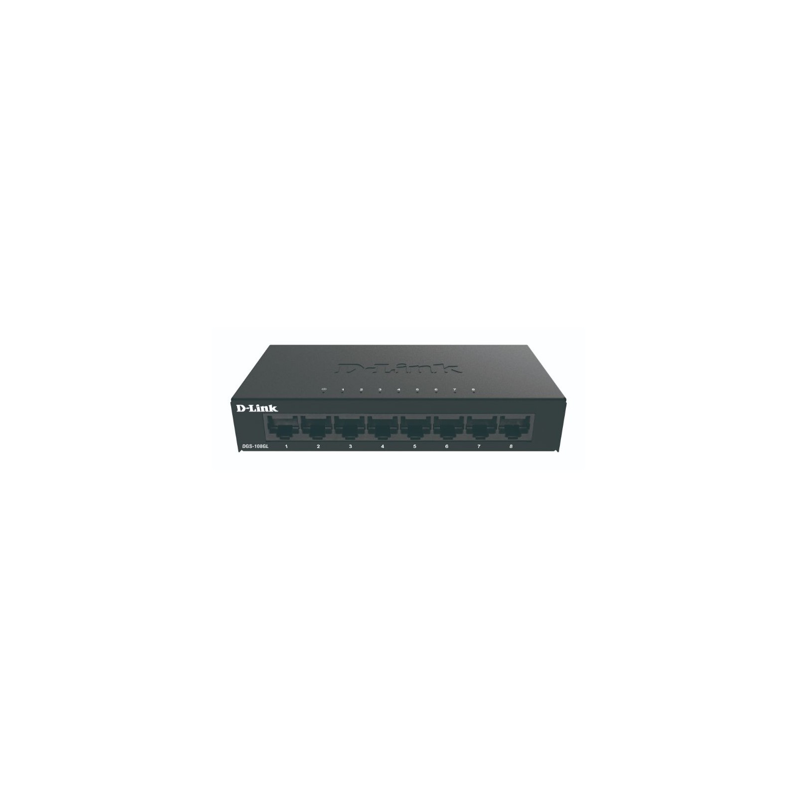 D-link Switch 8 Puertos Gigabit Metálico con QoS