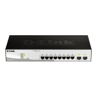 Switch D-Link de 10 Puertos Smart Managed con 2 Combo 1000BASE-T/SFP