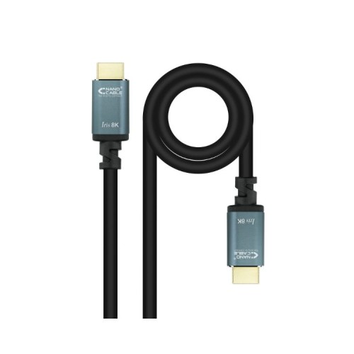 Cable Hdmi V2.1 8k Tipo A/m-a/m Negro 2m Nanocable