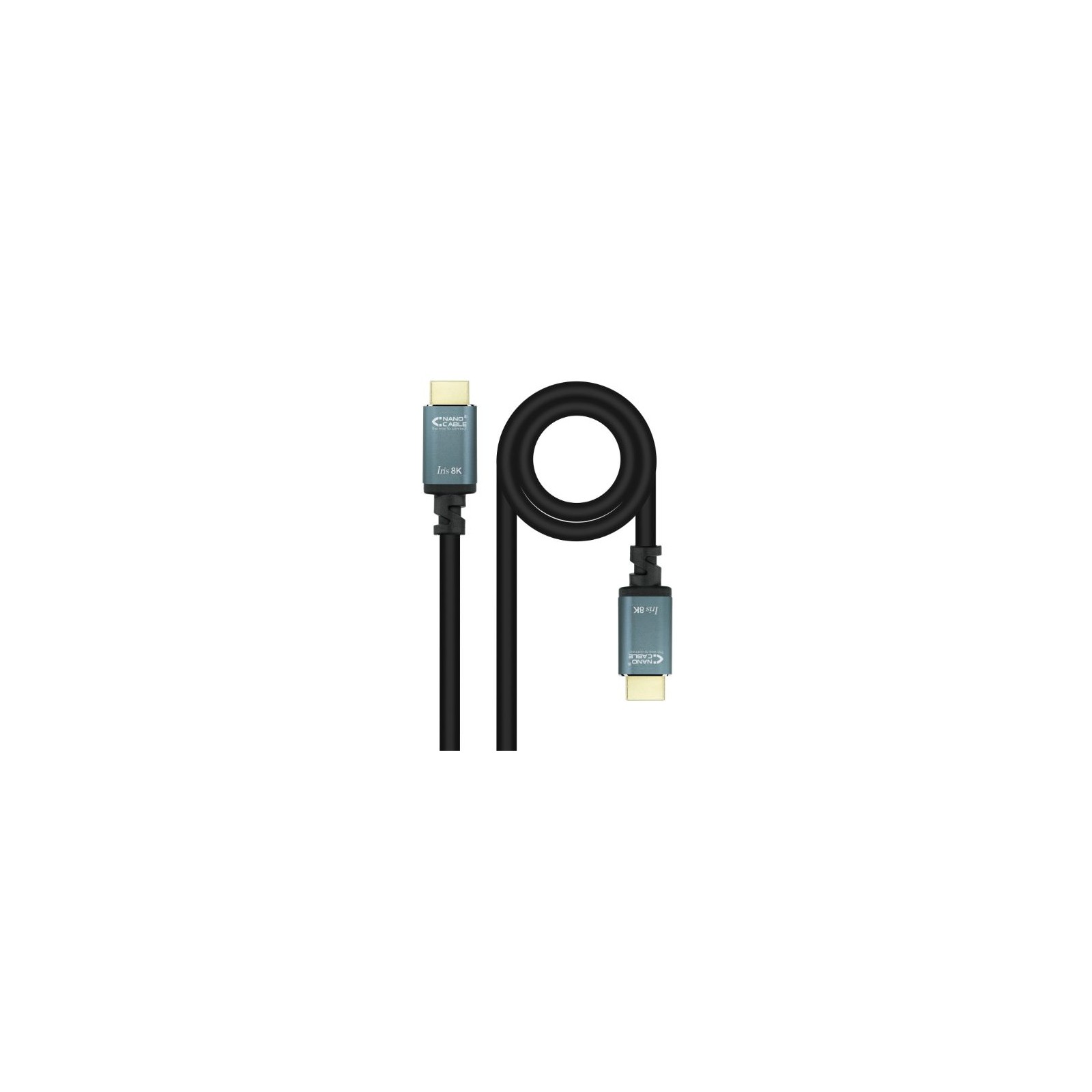 Cable Hdmi V2.1 8k Tipo A/m-a/m Negro 2m Nanocable