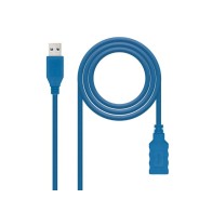 Cable de Extensión USB 3.0 Tipo A Macho a Hembra 2m Nanocable