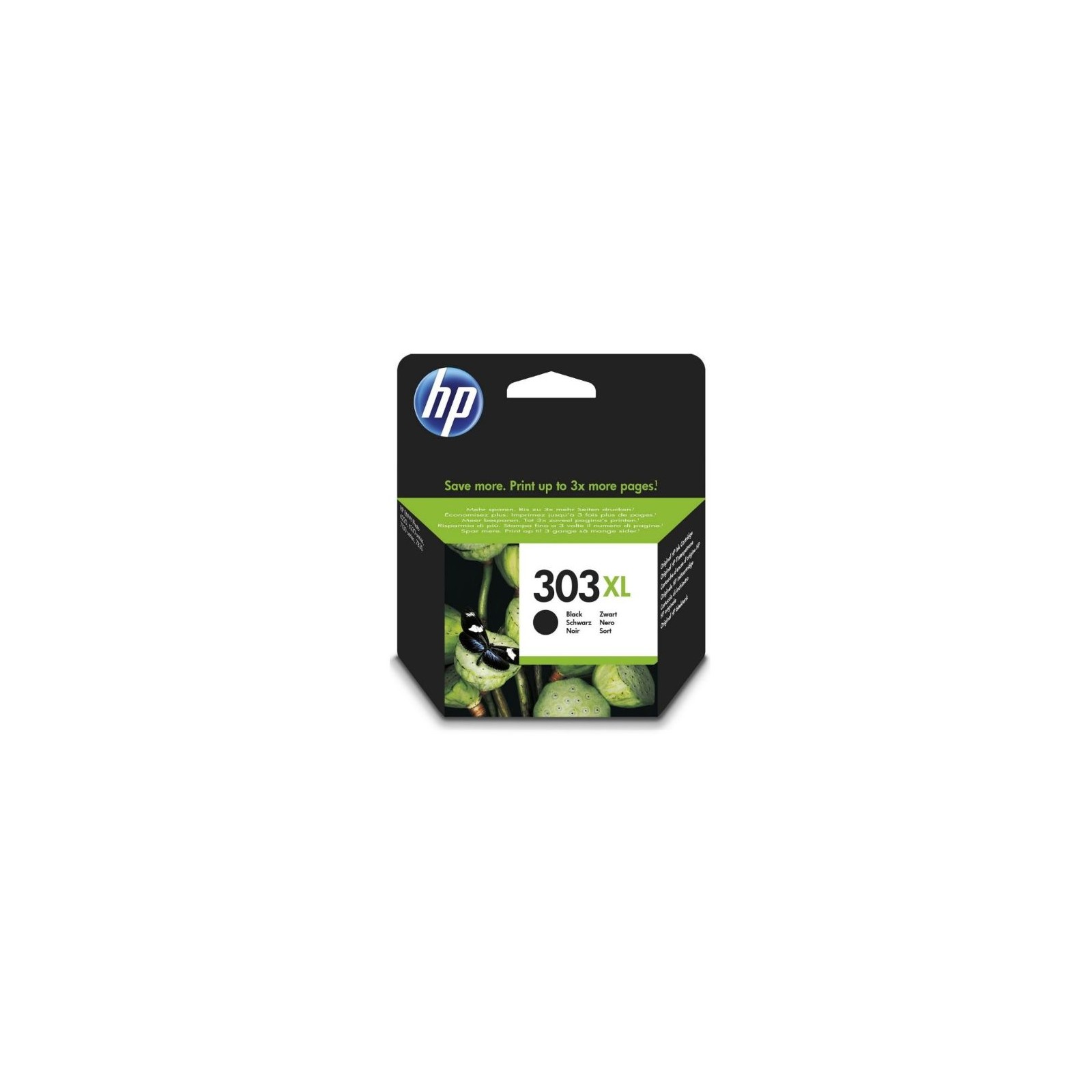 HP 303 XL Black Ink Cartridge T6N04AE