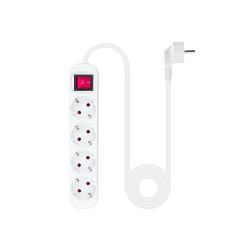 Nanocable 4 Socket Power Strip