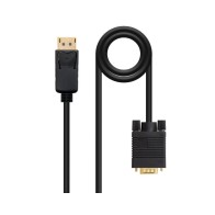 Conversor DisplayPort a VGA 1m Cable de Alta Calidad