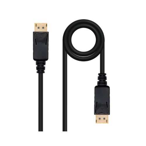 Cable Displayport DP/M-DP/M Negro 1.5 M Nanocable