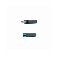 Adaptador USB-C a USB 3.1 USB-C/M-USB-A/H Negro Nanocable