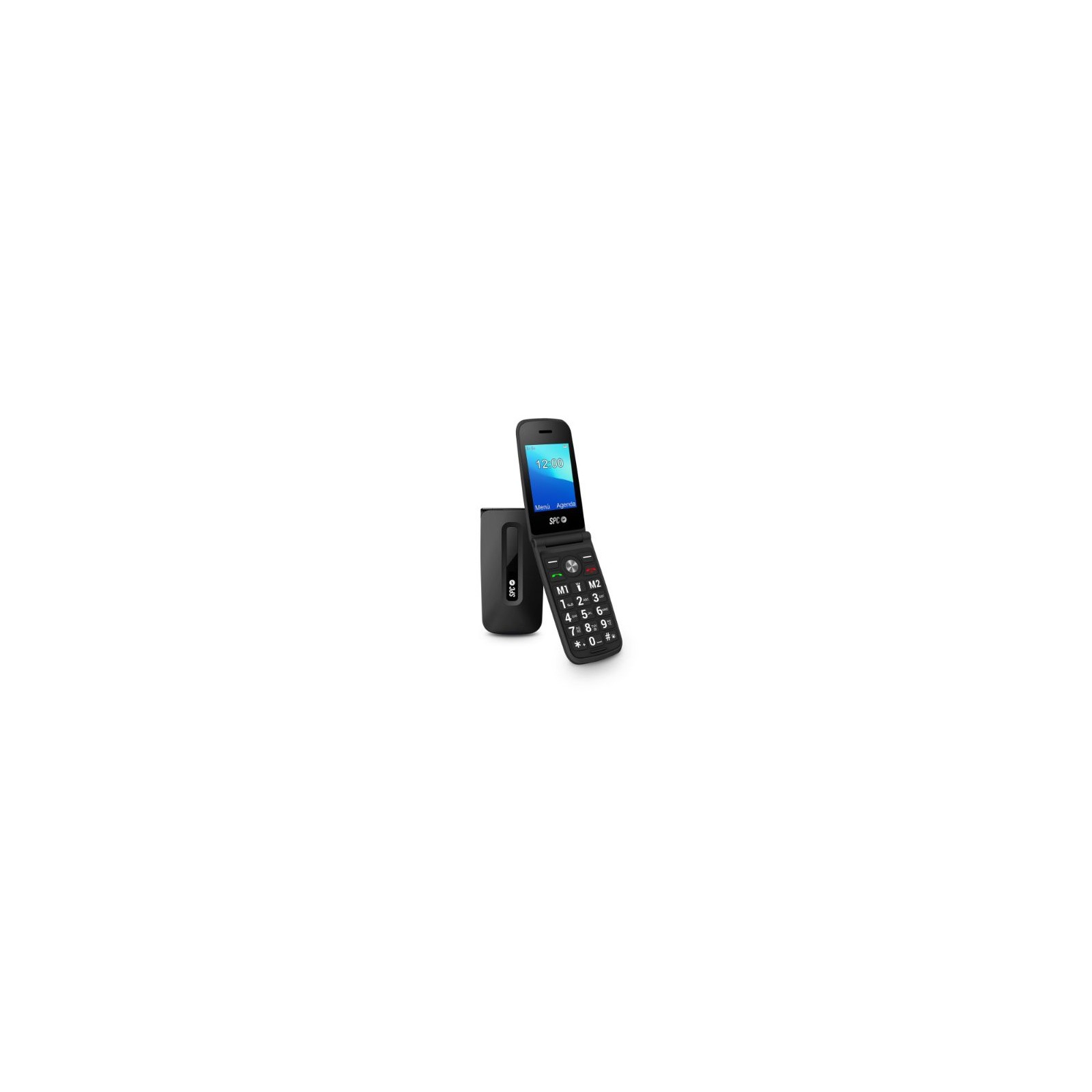 SPC Titan Senior Mobile Phone Black