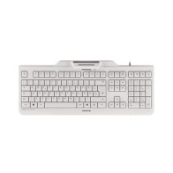 Teclado con Lector DNI Blanco Cherry