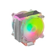 Universal CPU Cooler MCPU66 Dual ARGB Black