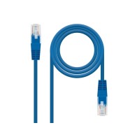 Cable Ethernet RJ45 UTP Cat6 0.30 M Azul