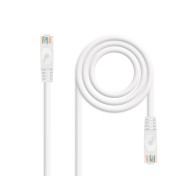 Cable De Red Latiguillo RJ45 UTP Cat6a 0.30 M Blanco Nanocable