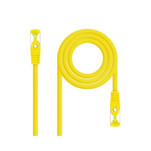 Cable De Red Latiguillo Rj45 Sftp Cat6a Awg26 0.25 M Amarillo Nanocable