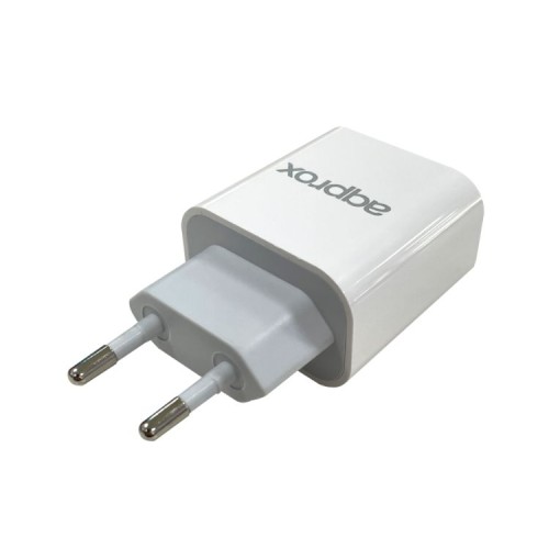 Approx 3.0A Type-C Travel Wall Charger White