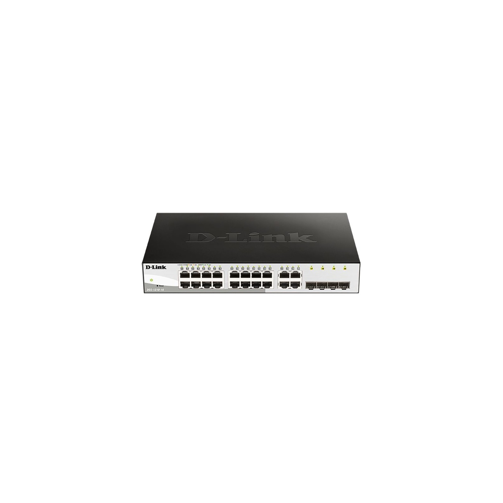 Switch Gestionado Inteligente D-Link de 16 Puertos con 4 Combo SFP