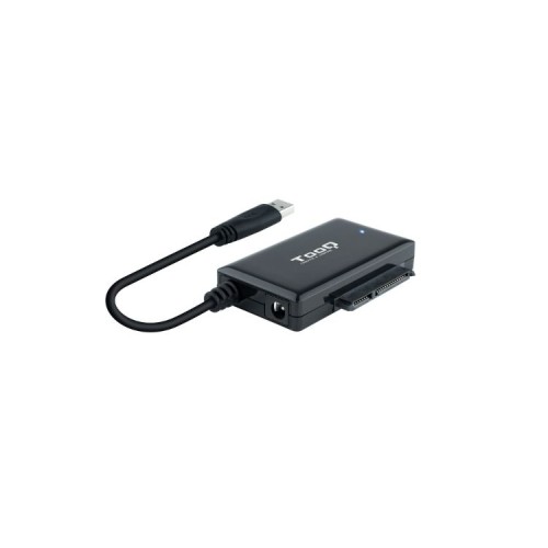 Adaptador USB 3.0 USB-A a SATA Para Discos Duros 2.5''-3.5'' Negro