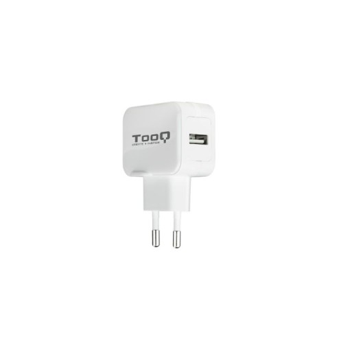 Cargador de Pared Tooq 1xUSB 5V 2.4A Blanco