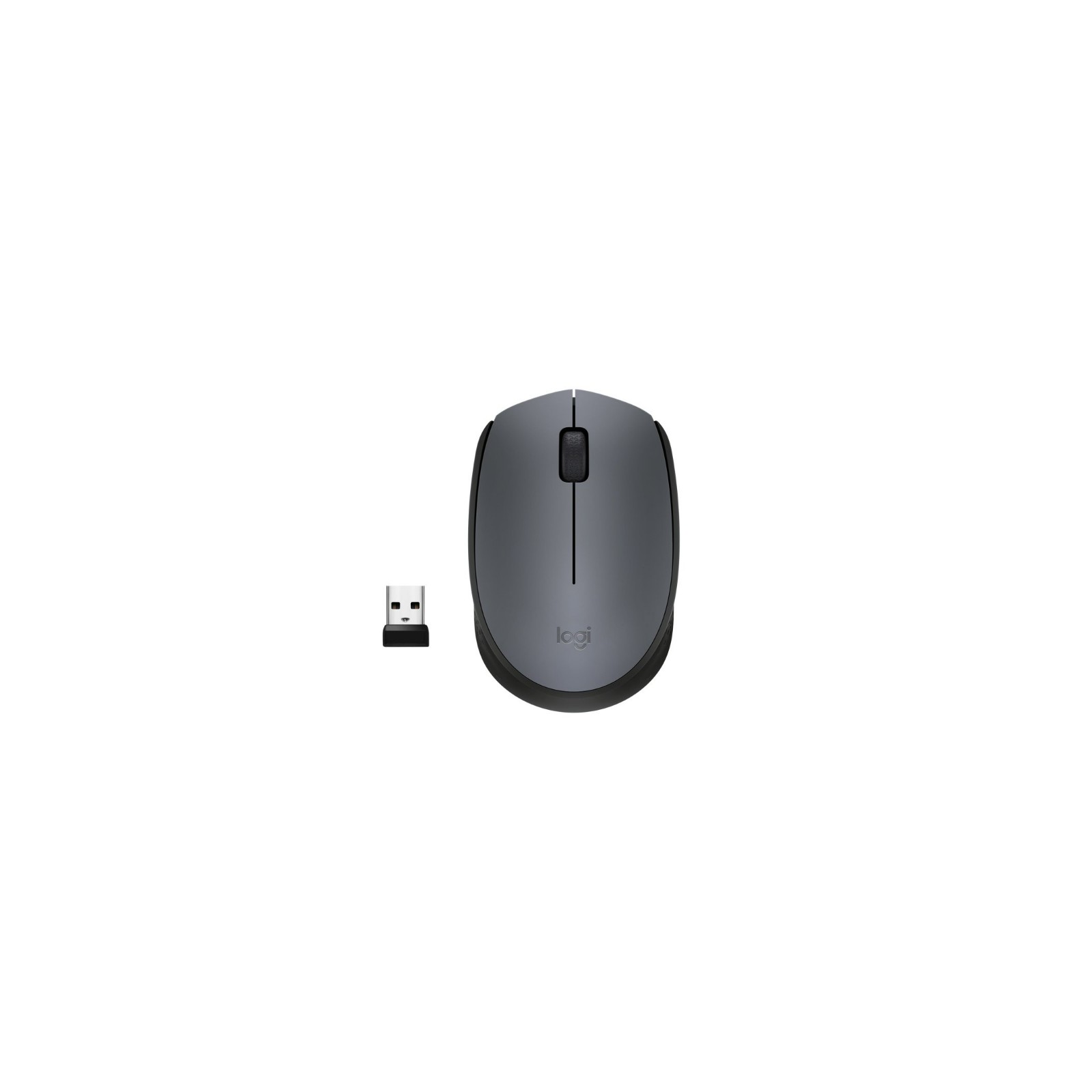 Logitech M170 Wireless Optical Mouse Gray