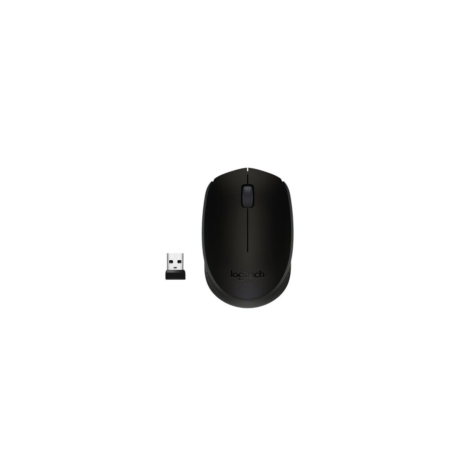 Ratón Óptico Inalámbrico Logitech B170 con Receptor Nano