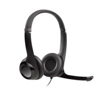 Auricular + Microfono H390 Supresion De Ruido Negro Logitech