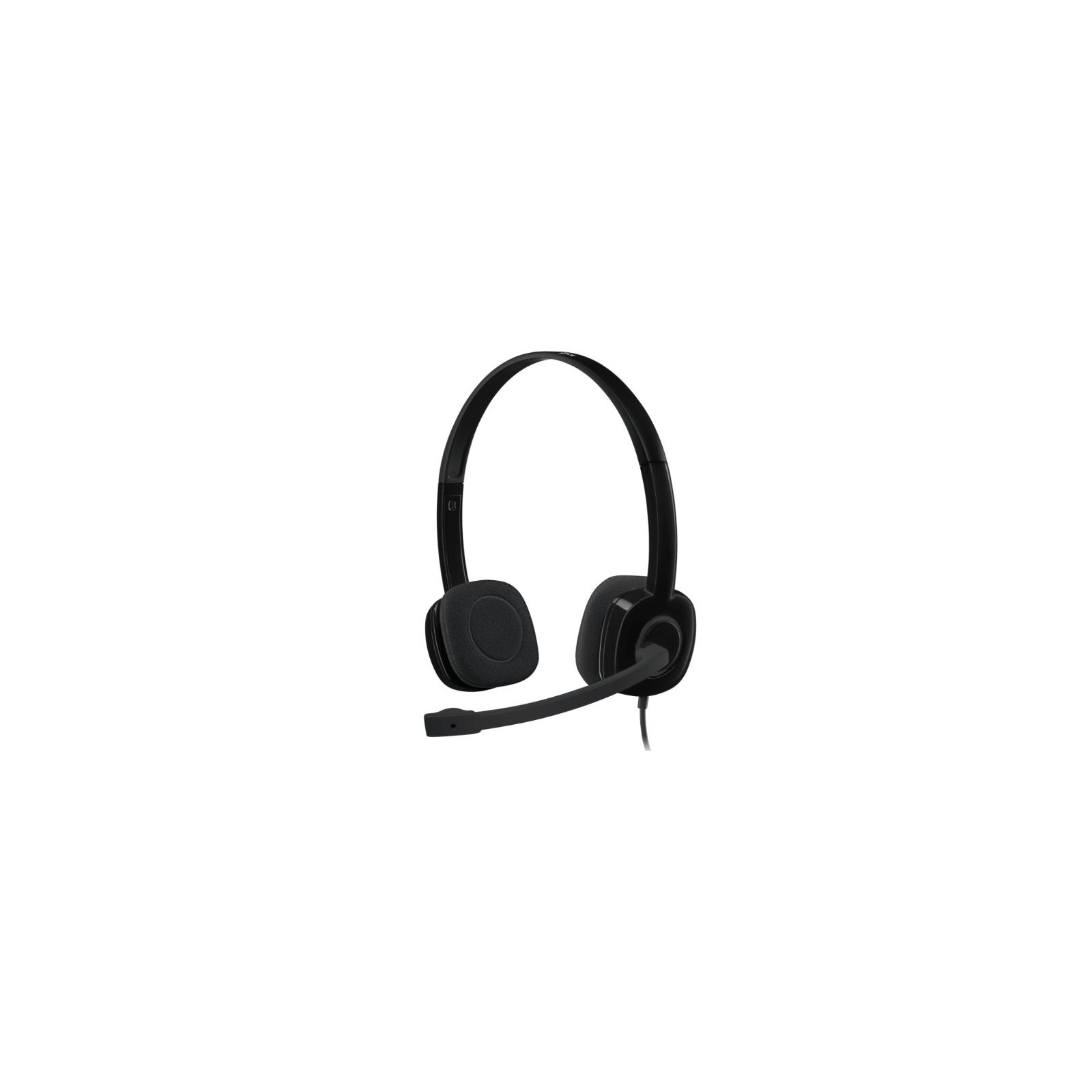 Logitech H151 Noise-Canceling Headphones Black