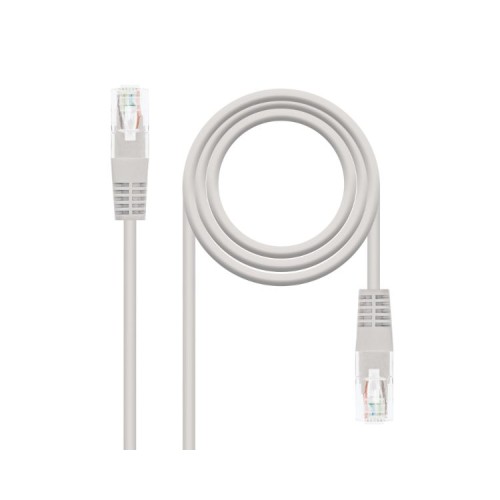 Cable De Red Latiguillo Rj45 Utp Cat6 5 M Gris Nanocable