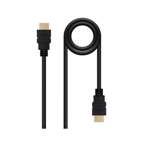 Cable HDMI V1.4 (Alta Velocidad/ARC) A/M-A/M 1M Nanocable