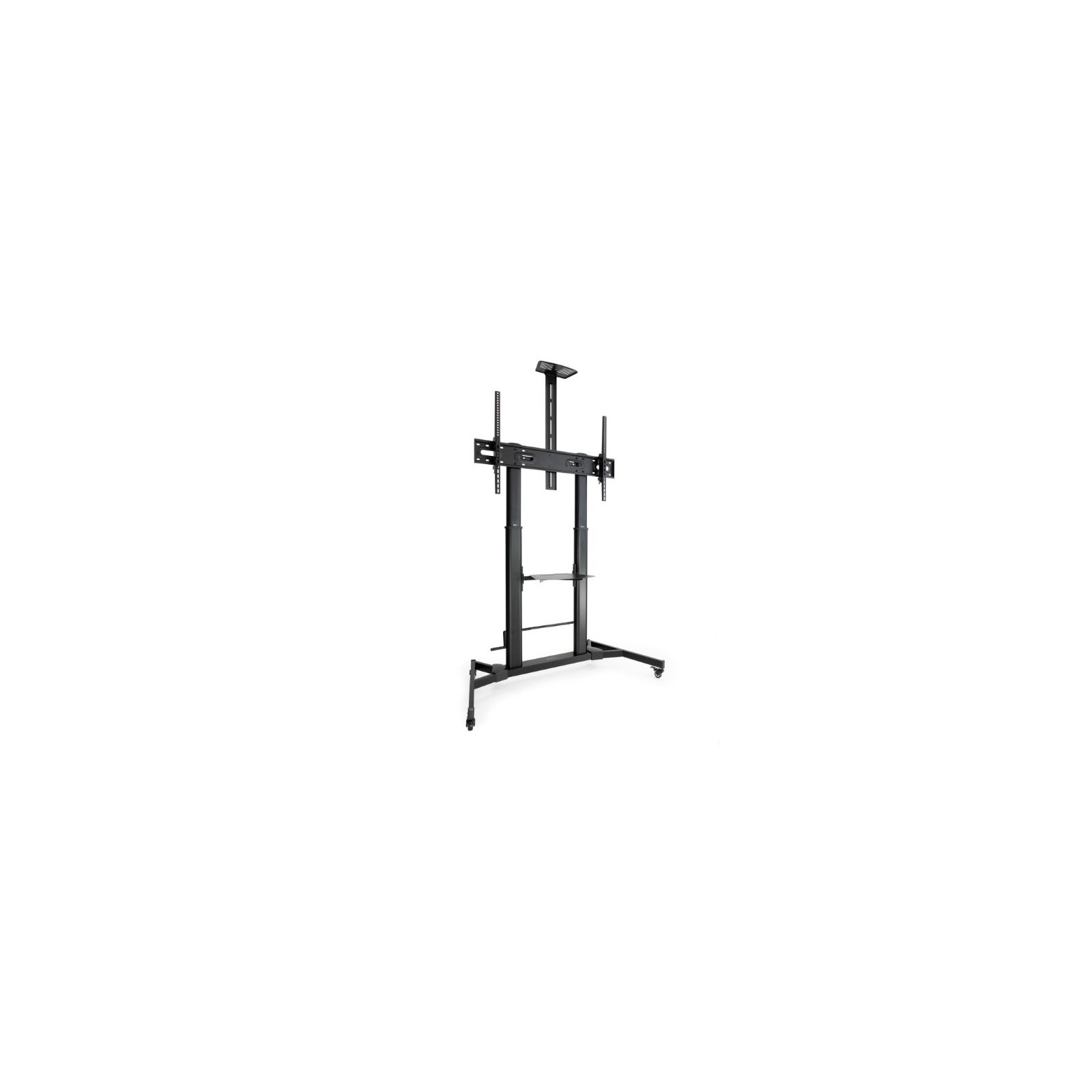 Tooq Floor Stand + Height Adjustment 60''-100'' Black