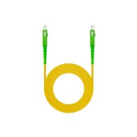 Cable De Fibra Óptica SC/APC A SC/APC Simplex LSZH 1 M Amarillo Nanocable