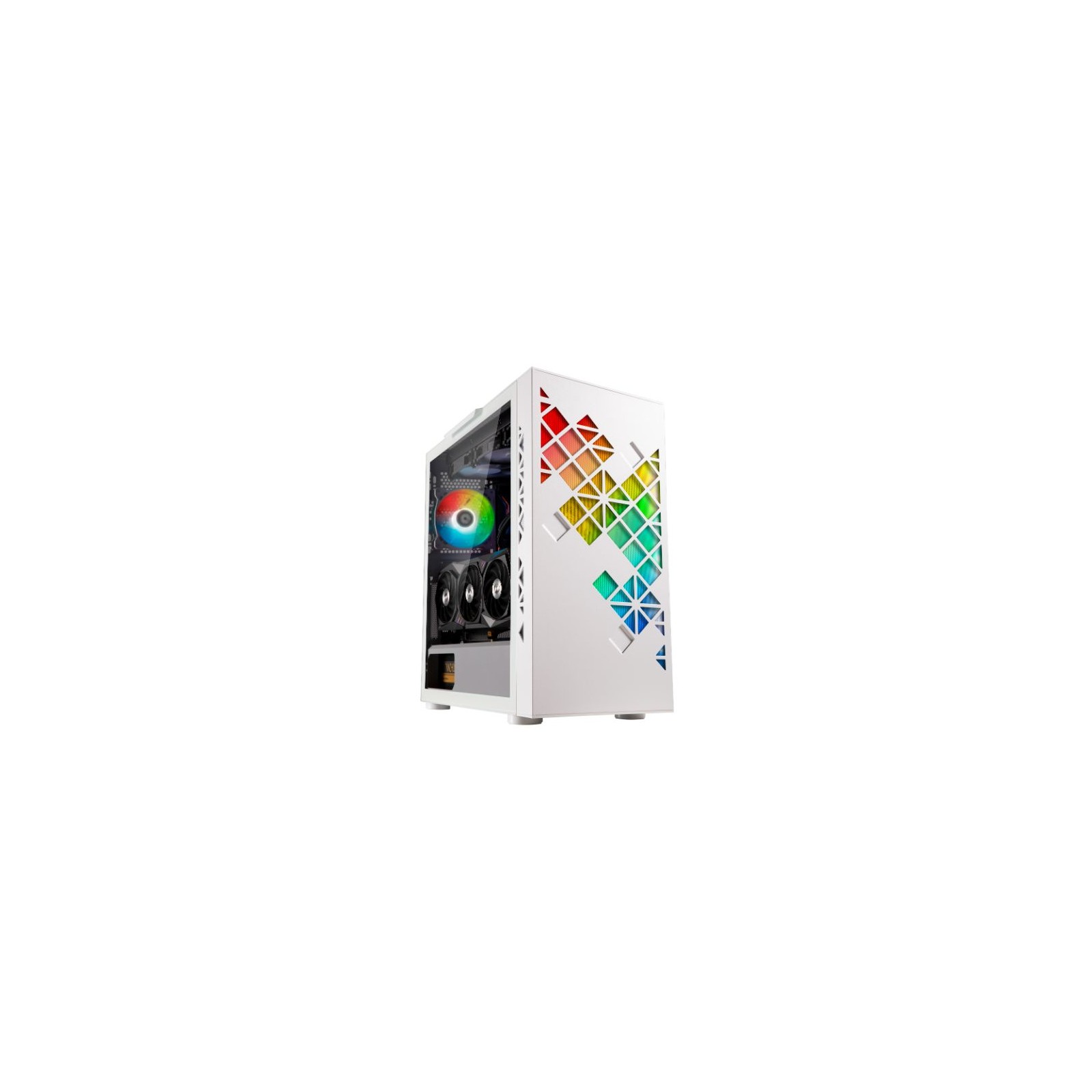 BitFenix Tracery ARGB White ATX Mid Tower Case