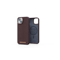 Njord Dark Brown Leather MagSafe Case for iPhone 14