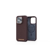 MagSafe iPhone 14 Pro Dark Brown Leather Case Njord