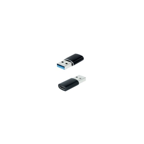 Adaptador USB-A 3.1 a USB-C Negro Nanocable