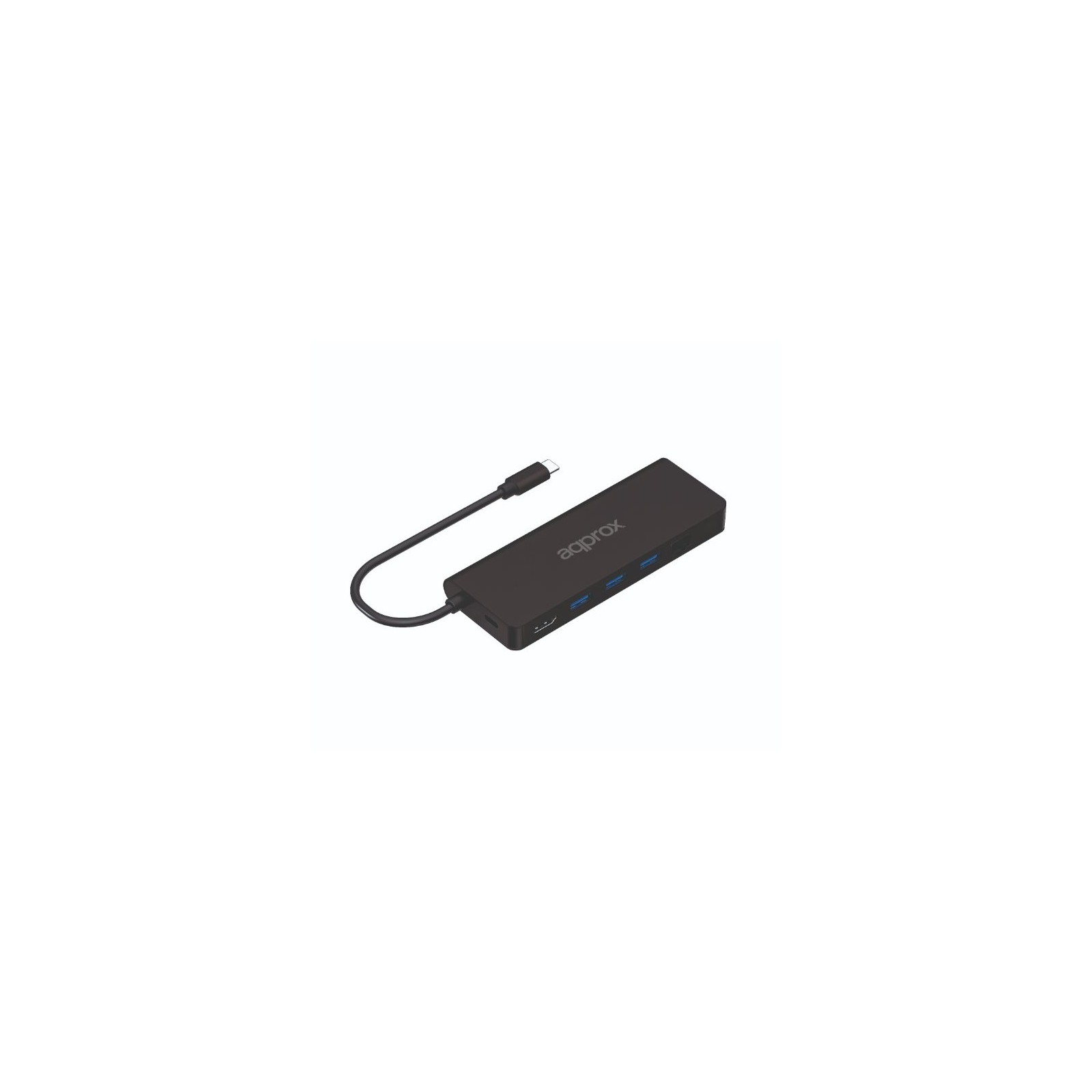 Approx 8-Port USB Type-C Hub Black