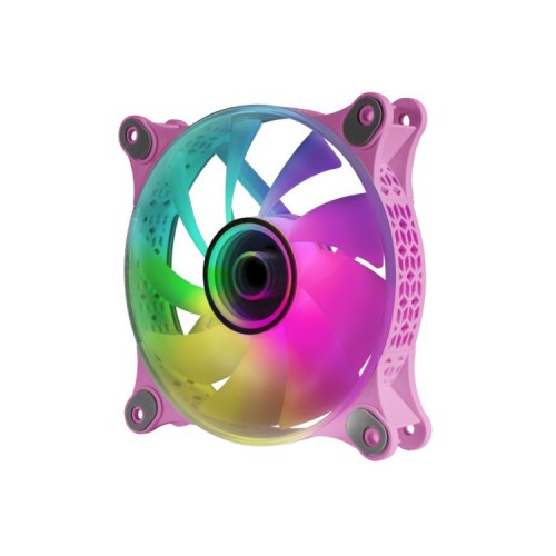 Ventilador Auxiliar A-rgb 120mm Mf-3d Rosa Mars Gaming