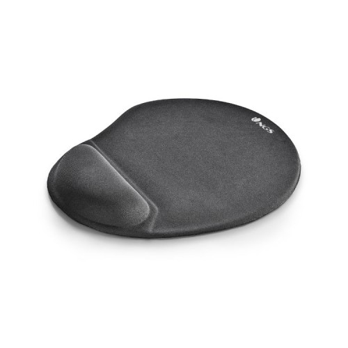 NGS Gel Mousepad with Wrist Support Black