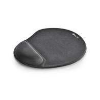 NGS Gel Mousepad with Wrist Support Black