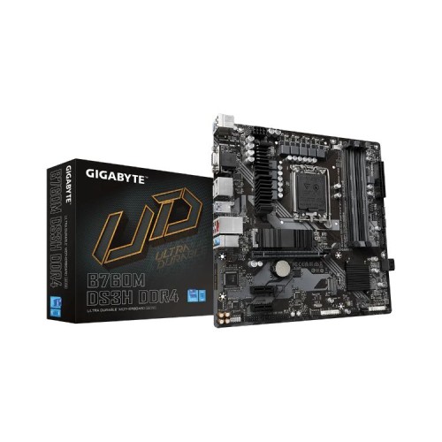 Gigabyte B760M DS3H DDR4 Motherboard