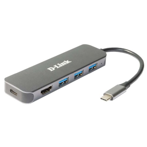 Docking Station USB-C 5 en 1 D-Link